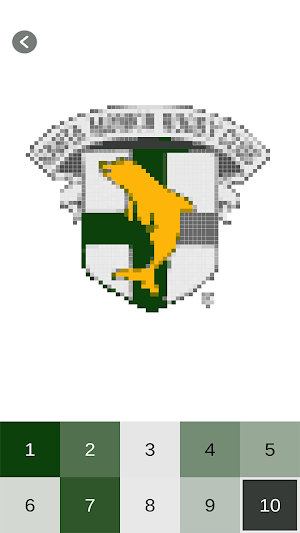 Rugby Logo Color By Numbers -Pixel Art Coloring Screenshot 2