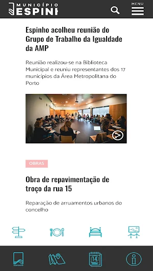 Município de Espinho Screenshot 2
