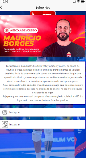 MB5 VOLLEY ACADEMIA Screenshot 1