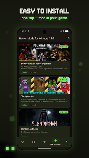 Horror Mods for Minecraft PE Screenshot 1