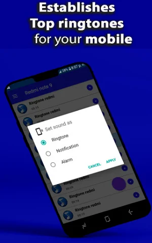 Redmi Note 9 Ringtone App Screenshot 3