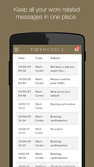 Tidy Promotions Screenshot 1