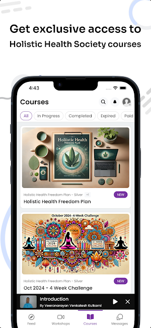 Holistic Health Society Screenshot 2