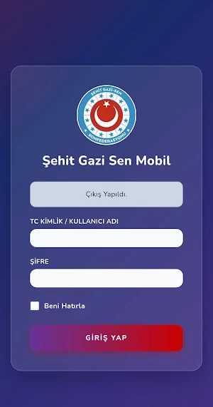 Şehit Gazi Sen Mobil Screenshot 0