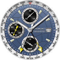 Analog BREMONT Watch face