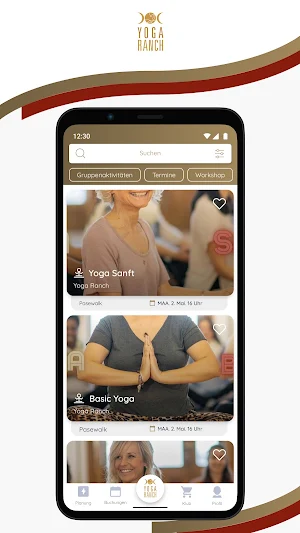 Yoga Ranch App Screenshot 3