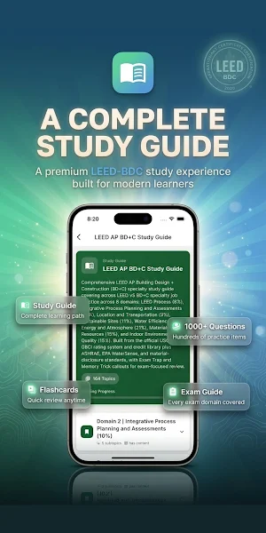 LEED-BD+C Prep 2026 ® ExamCert Screenshot 3