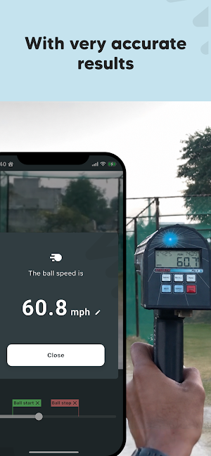 Speed Gun: Ball Speed Radar Screenshot 2