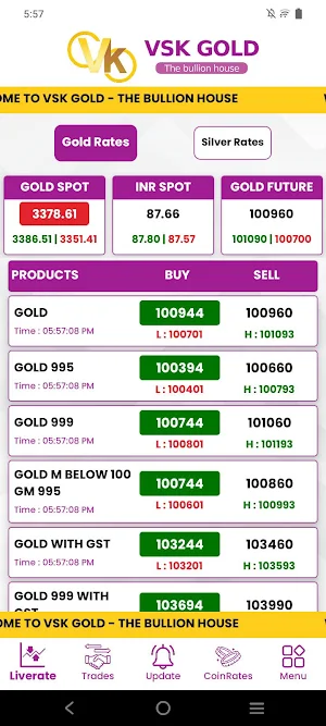 VSK Gold Screenshot 1