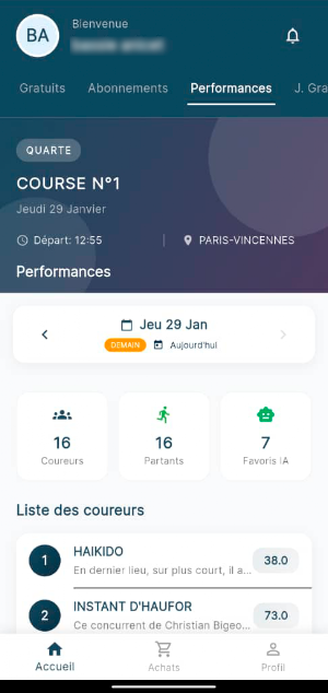 ZPronostiques Screenshot 1