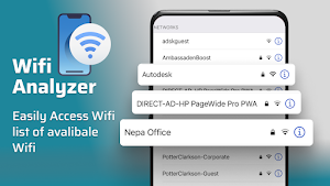 Wifi Analyzer & Speed Testing Screenshot 2