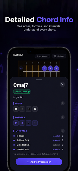 FretFind: Reverse Chord Finder Screenshot 2