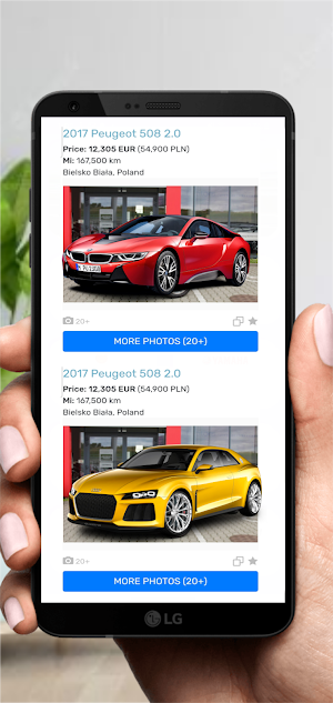 Used Cars In Poland Screenshot 3