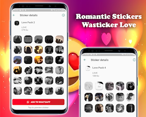 wasticker love Screenshot 1