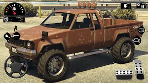 Thief Jeep Simulator: Offroad Prado Jeep Drive Screenshot 0