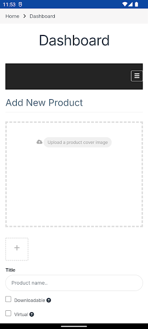Builders Market Vendor Screenshot 3