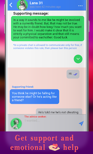 Relationship Advice & Help: Emotional Support Free Screenshot 1