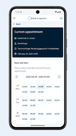 My patient portal Screenshot 1