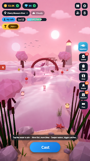 DeepBlue Fishing Screenshot 2