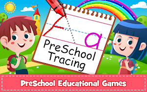 ABC PreSchool Kids Tracing & Phonics Learning Game Screenshot 0