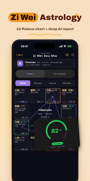 YiMatrix-AI Fortune Teller Screenshot 2