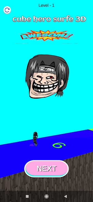 Cube Hero Surfer 3D Screenshot 0