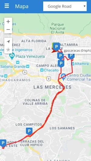 gpscaracas tracker gps Screenshot 0