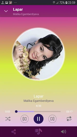 Malika Egamberdiyeva qo'shiqlari Screenshot 3