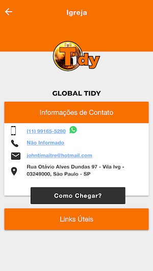 GLOBAL TIDY Screenshot 2