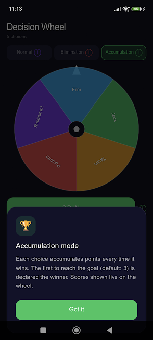 Wheel pick Screenshot 3