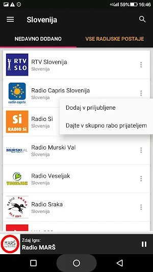 Slovenian Radio Stations Screenshot 1