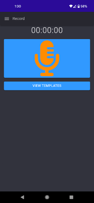 SpeakWrite - Voice to Document Screenshot 1