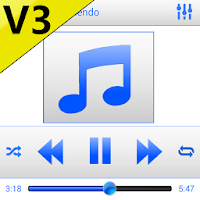 SKIN PLAYERPRO V3 WHITE BLUE