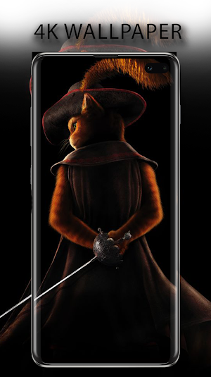 Puss In Boots wallpaper HD 4K. Screenshot 3