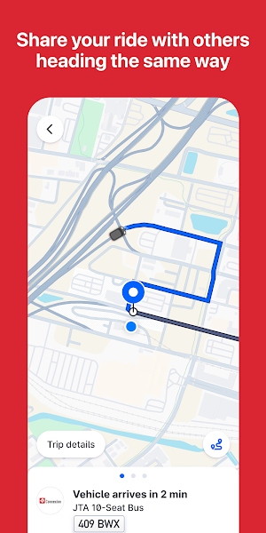JTA Mobility On-Demand Screenshot 2