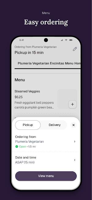 Plumeria Vegetarian Screenshot 2
