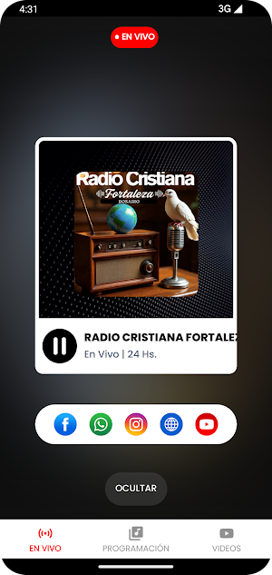 Radio F. Rosario Screenshot 2