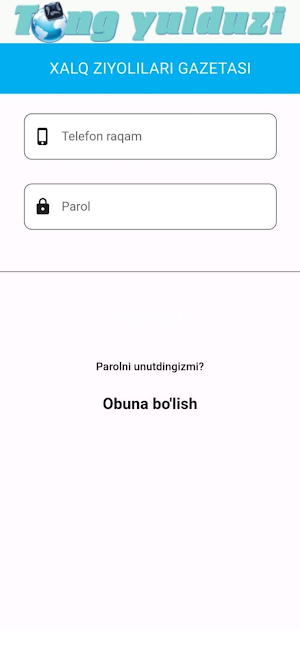 Tong Yulduzi Screenshot 1