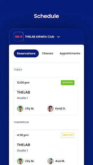 THELAB Athletic Club NZ Screenshot 2