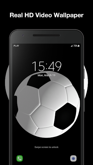 Football Live Wallpaper Screenshot 2