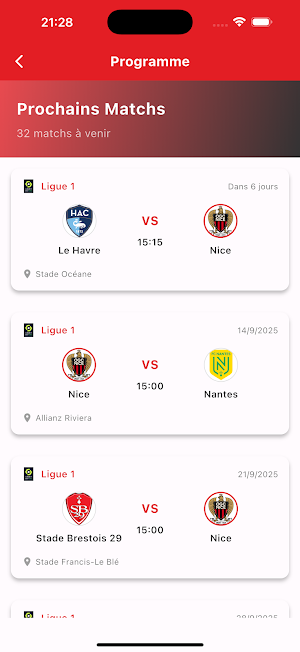 Nice infos en direct Screenshot 2