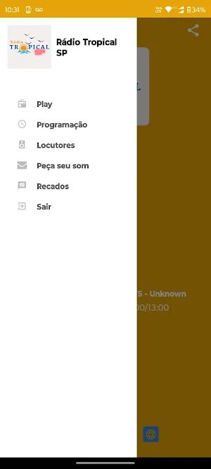 Rádio Tropical SP Screenshot 3