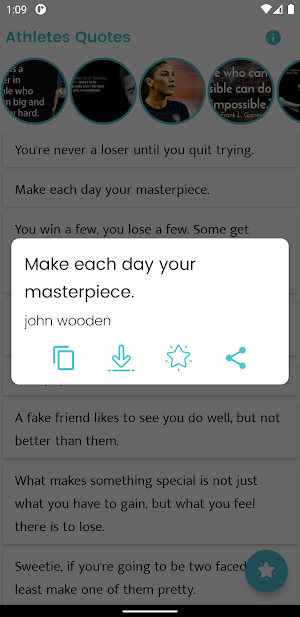 Athletes Quotes and Sayings Screenshot 0