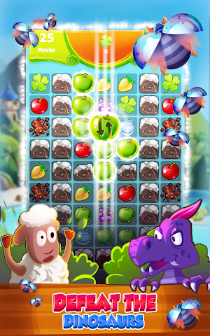 Sweet Fruits Mania - Gummy Fruit Blast Screenshot 2