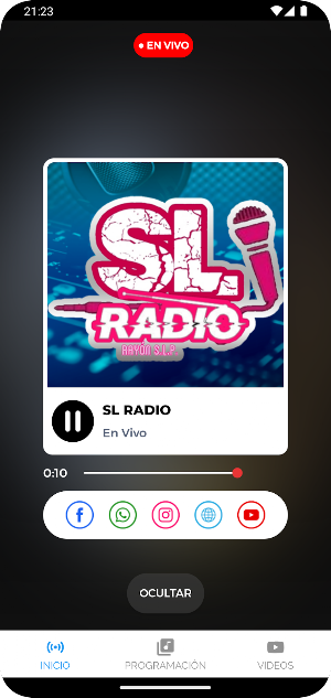 SL Radio Screenshot 2