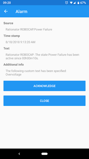 FASTEC 4 PRO Mobile Client Screenshot 1