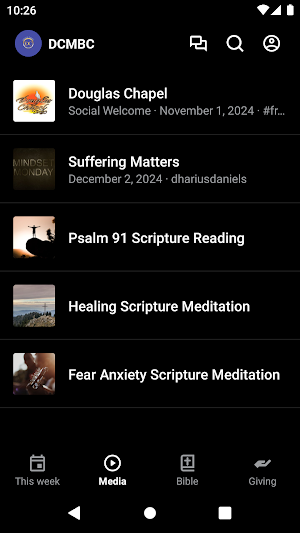 Douglas Chapel MBC Screenshot 1