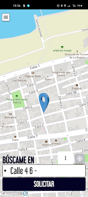 Usuario Taxi VIP Riohacha Screenshot 1
