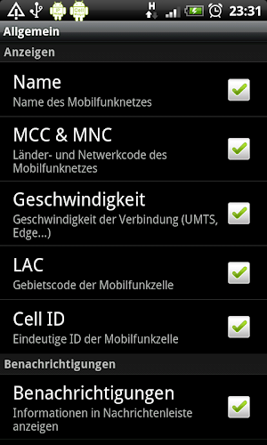 Cell Widget Screenshot 1