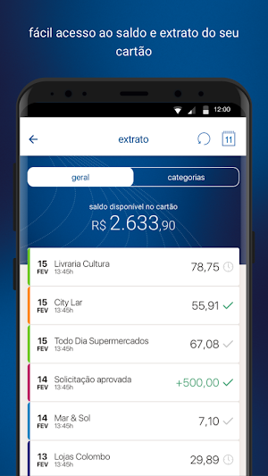 Credicard Use Cartão Pré-pago Screenshot 3